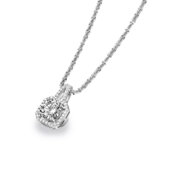 Dây chuyền Moissanite Bạc JULIUS JSP-0020A
