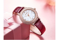 Đồng Hồ Nữ JS-044 Kính Sapphire Julius Hàn Quốc Dây Da (3 Màu)