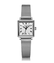 Đồng Hồ Nữ JS-031 Julius Star Kính Sapphire Hàn Quốc dây da (4 Màu)