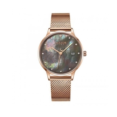 Đồng Hồ Nữ JS-004 Julius Star Hàn Quốc mặt Xà cừ (3 màu)
