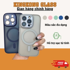 Ốp điện thoại từ tính nhám KOLEAD 008 chống bám bẩn, hạn chế bám vân tay cho các dòng lphone 12 13 14 15 Promax