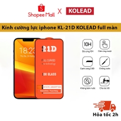 Kính cường lực iphone KL-21D KOLEAD full màn 7plus/8/8plus/x/xs/11/12/13/14/pro/max/promax/plus