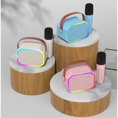 Loa Karaoke Bluetooth P3 KOLEAD Kèm 1- 2 Micro Không Dây, Âm Thanh Siêu Hay,Sang Trọng Nhỏ Gọn Tiện Lợi,dễ dàng mang theo