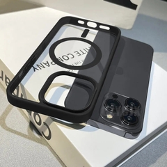 Ốp Điện Thoại Từ Tính viền màu P46 KOLEAD đạt chuẩn Chống Va Đập Cho iPhone 14 Pro Max plus 13 12 11 Pro Max