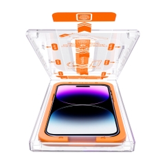 Kính Cường Lực tự dán MAGICBOX có lưới bảo vệ loa KOLEAD cao cấp cho Iphone x xs xsm 11 12 13 14 15 Pro Promax