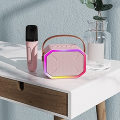 Loa Karaoke Bluetooth P3 KOLEAD Kèm 1- 2 Micro Không Dây, Âm Thanh Siêu Hay,Sang Trọng Nhỏ Gọn Tiện Lợi,dễ dàng mang theo