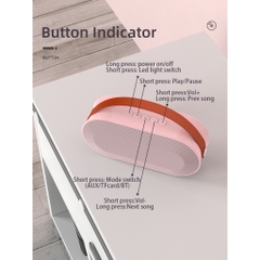 Loa Karaoke Bluetooth P6 KOLEAD Kèm 1 2 Micro Không Dây, Âm Thanh Siêu Hay,Sang Trọng Nhỏ Gọn Tiện Lợi,dễ dàng mang theo