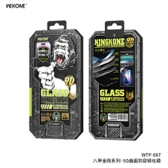 [ BẢN MỚI ] Kính cường lực Kingkong 066 - 067 WEKOME chất lượng được cải tiến siêu chất bảo vệ màng loa iphon x-14