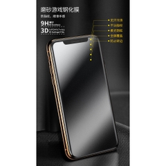 Kính Cường lực KingKong Nhám AG Chống vân tay mồ hôi chơi Game WEKOME 030 cho Iphone X Xs Max 11 12 13 14 15 Pro Max