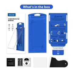 [ CON LĂN TỰ DÁN ] Kính cường lực tự dán ROLLER KOLEAD thiết kế mới siêu đẳng cấp dành cho iph x 11 12 13 14 pro promax
