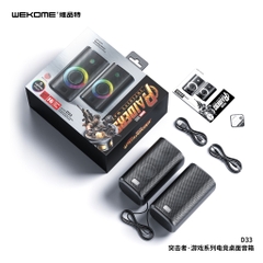 Loa bluetooth gaming WEKOME cao cấp, âm thanh đẳng cấp siêu hot, siêu bền