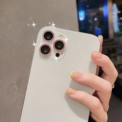Bộ dán bảo vệ nhũ kim cương lấp lánh mắt camera iph KOLEAD ZC-R2 bằng kim loại chống xước cho iphone 15 14 13 12 11 promax pro plus