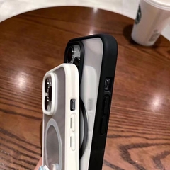 Ốp Điện Thoại Từ Tính viền màu P46 KOLEAD đạt chuẩn Chống Va Đập Cho iPhone 14 Pro Max plus 13 12 11 Pro Max
