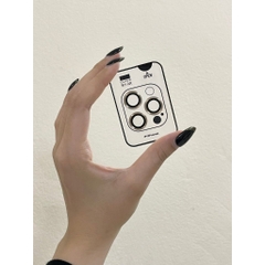 [ TỰ DÁN ] Kính bảo vệ camera tự dán KOLEAD 001 màu viền tương thích các dòng máy 11 12 13 14 15 pro plus promax