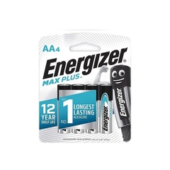 PIN ENERGIZER MAX PLUS AA EP91 BP4 - Vỉ 4 Viên Chất Lượng Cao, Chính Hãng
