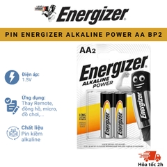 HỘP PIN ENR POWER ALKALINE AA BP2X4 KM - Hộp 4 Vỉ Chính Hãng, Chất Lượng