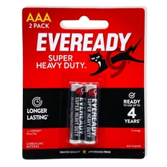 PIN EVEREADY HEAVY DUTY 1012 AAA BP2 - Vỉ 2 Viên Chính Hãng, Chất Lượng Tốt