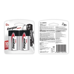 PIN ENERGIZER MAX D E95 BP2 - Vỉ 2 Viên Chính Hãng Dung Lượng Cực Cao