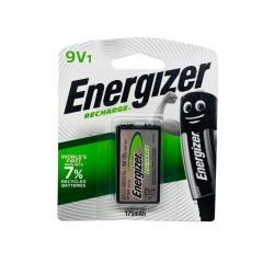 PIN SẠC VUÔNG 9V ENERGIZER NH22 BP1 - Vỉ 1 Viên Chính Hãng