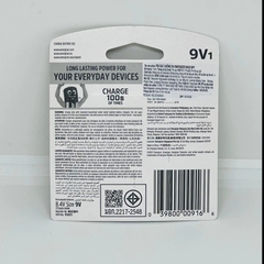 PIN SẠC VUÔNG 9V ENERGIZER NH22 BP1 - Vỉ 1 Viên Chính Hãng