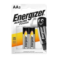 PIN ENERGIZER ALKALINE POWER AA BP2 - Vỉ 2 Viên Hàng Chính Hãng, Chất Lượng Cao