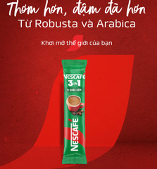 Combo 2 Bịch Cà phê Hòa tan NESCAFÉ VỊ RANG ĐẬM 46 gói Đậm Thơm Hoàn Hảo