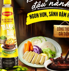 Nước tương MAGGI® đậu nành thanh dịu 450ml