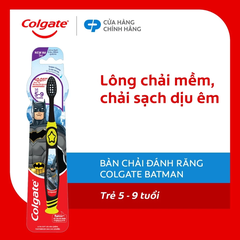 Bàn chải đánh răng Colgate họa tiết Batman dành cho bé