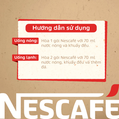 Cà phê hòa tan NESCAFÉ 3in1 Vị Kem Sữa