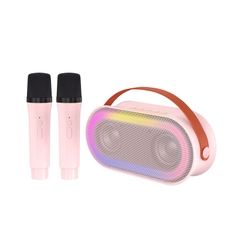 Loa Karaoke Bluetooth P6 KOLEAD Kèm 1 2 Micro Không Dây, Âm Thanh Siêu Hay,Sang Trọng Nhỏ Gọn Tiện Lợi,dễ dàng mang theo