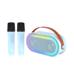 Loa Karaoke Bluetooth P6 KOLEAD Kèm 1 2 Micro Không Dây, Âm Thanh Siêu Hay,Sang Trọng Nhỏ Gọn Tiện Lợi,dễ dàng mang theo
