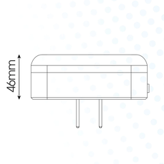 Đèn ngủ cảm biến ánh sáng Rạng Đông ĐN02LS có 2 chế độ đèn làm đèn ngủ, đèn chiếu sáng chân tường, tiết kiệm điện