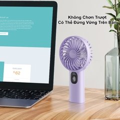 [ MINI ] Quạt sạc cầm tay/ để bàn YOOBAO F3 Plus pin 10.000mAh sử dụng liên tục trong 36h, thiết kế nhỏ nhắn, nhiều màu