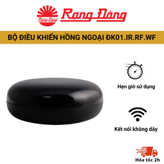 Bộ điều khiển hồng ngoại từ xa Rạng Đông thông minh ĐK01.IR.RF.WF điều khiển linh hoạt các thiết bị như tivi, quạt...