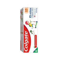 Kem đánh răng Colgate Kid Free From cho bé 3-5 tuổi không chất bảo quản 80g