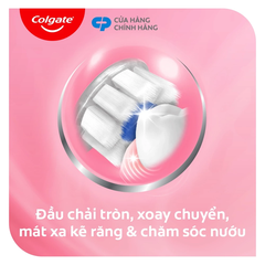 Bộ 2 Bàn chải Colgate Gentle Cushion Charcoal lông chải siêu dày, kháng khuẩn