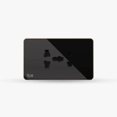 Ổ cắm âm tường chống giật Rạng Đông OCAT01 1C/16A , tự động ngắt khi bị điện giật an toàn tuyệt đối khi sử dụng.