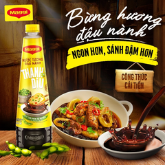 Nước tương Maggi đậu nành thanh dịu 700ml/chai
