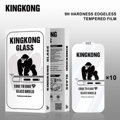 [KHÔNG VIỀN] Kính cường lực KINGKONG KK-67 nano siêu mượt, chống va đập, có màng loa Iphone 11 12 13 14 15 16 Promax.