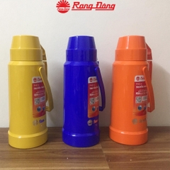 Phích đựng nước Rạng Đông 2035 N10.E dung tích 2L ruột thủy tinh an toàn, nắp xoáy có gioăng silicone kín giữ nhiệt tốt