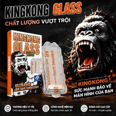 [TỰ DÁN] Kính cường lực KINGKONG AR cao cấp trong suốt, chống lóa xịn, độ hiển thị sắc nét, viền siêu mỏng 13 14 15 16 17 18 pro promax