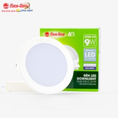 Đèn LED Downlight AT06 Rạng Đông sử dụng Chip LED Hàn Quốc,chất lượng ánh sáng cao, độ bền cao, tiết kiệm điện hiệu quả