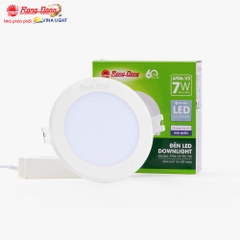 Đèn LED Downlight AT06 Rạng Đông sử dụng Chip LED Hàn Quốc,chất lượng ánh sáng cao, độ bền cao, tiết kiệm điện hiệu quả