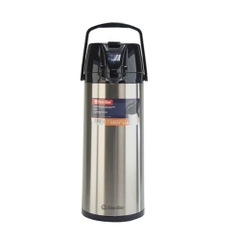 Phích Bơm Nước Inox Rạng Đông 2.5 Lít RD 2545 ST1.E Ruột thủy tinh cao cấp Giữ nóng sau 12h và giữ lạnh sau 24h