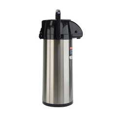 Phích Bơm Nước Inox Rạng Đông 2.5 Lít RD 2545 ST1.E Ruột thủy tinh cao cấp Giữ nóng sau 12h và giữ lạnh sau 24h