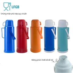 Phích Đựng Nước Rạng Đông 2035N5, dung tích 2 lít, giữ nhiệt tốt lên đến 12H, ruột thủy tinh an toàn, chất lượng cao