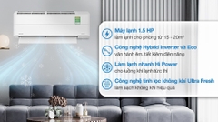 Máy lạnh Toshiba Inverter 1.5 HP RAS-H13P2KCVG-V  ( Mẫu mới 2026)