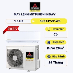 Máy lạnh Mitsubishi Heavy 1.5 HP Inverter SRK13YZP-W5 (Model mới)