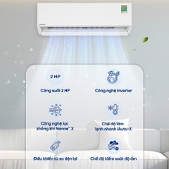 Máy lạnh Panasonic Inverter 2 HP CU/CS-U18BKH-8