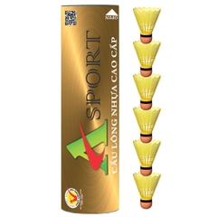 CẦU LÔNG NHỰA ỐNG 6 QUẢ